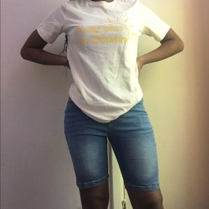 Denim Burmuda shorts medium wash